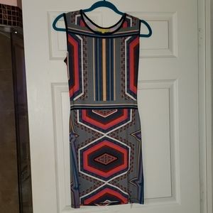 Aaron Ashe multicolor dress size M